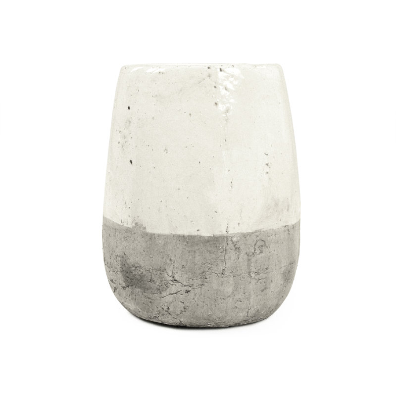 Seleste Handmade Ceramic Decorative Urns & Jars, 8" H x 7" W x 7" D