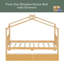 Lit simple en bois avec tiroirs-36929440