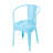 LOURDES 3 PC KD METAL SET - Matte Light blue