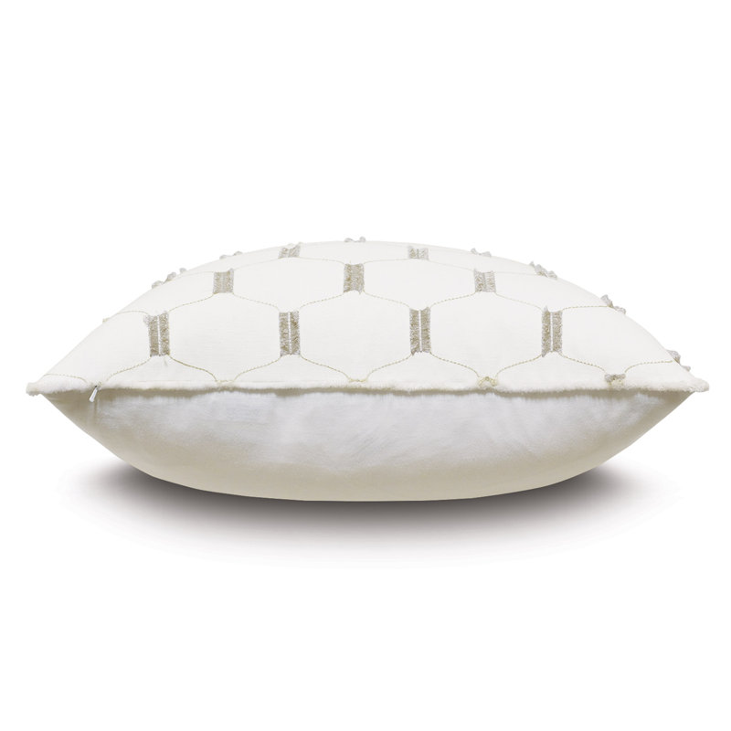 Charlie Cut Embroidery Euro Sham