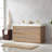 Beira 59.8'' Double Bathroom Vanity with Composite Top-70529764-70529763