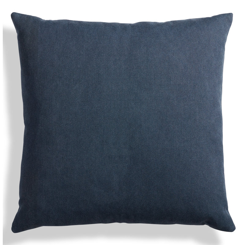Signal Pillow Cover & Insert, Square, Barto Navy, 13"H x 20"W