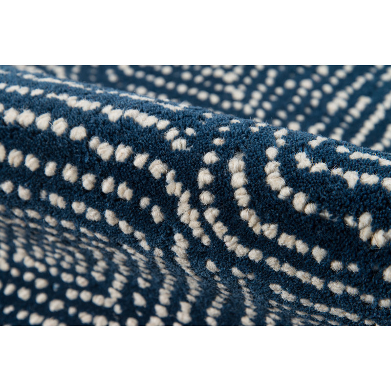 Roman Holiday Wool Geometric Indoor Rug, Rectangle 5' x 8'