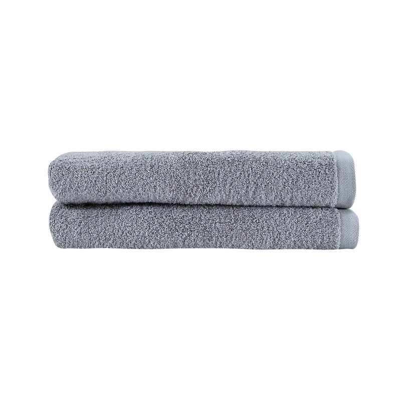 Zimmerman Midweight Bath Towel, Gray