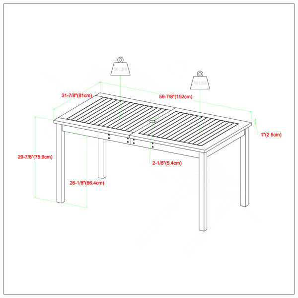 Dimensions du produit