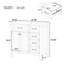 Meuble-lavabo 36 po avec lavabo 36 po, blanc-93608017