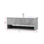 Ensemble de meuble-lavabo mural simple 48 po Kasper-1870325780