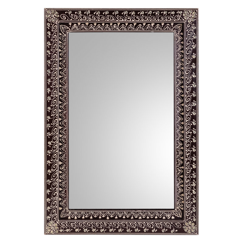 Frankenmuth Wood Flat Wall Mirror