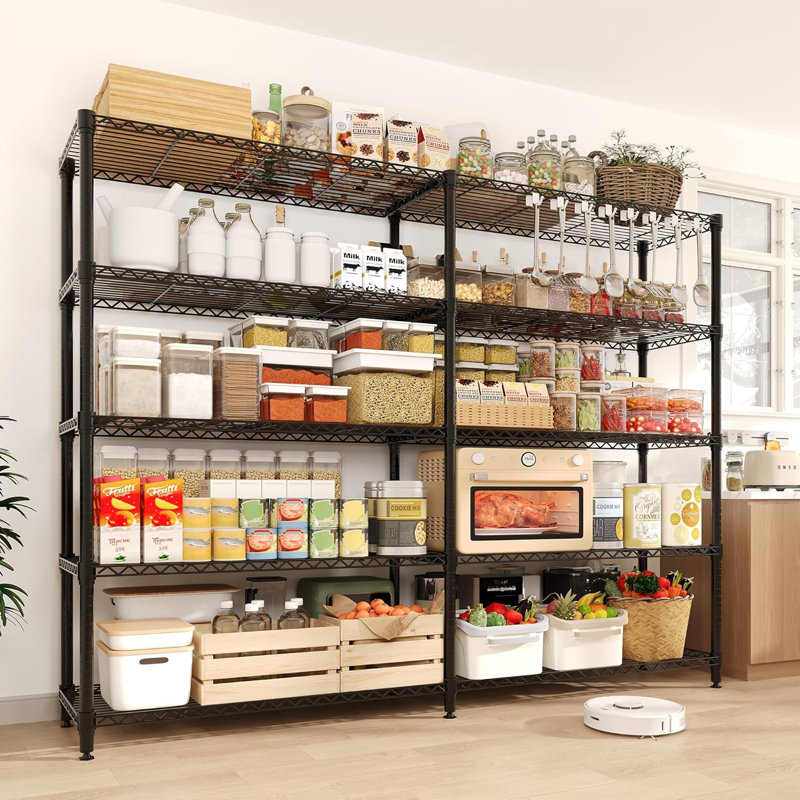 35cm W Steel Storage Rack, 179cm H x 35cm W x 150cm D