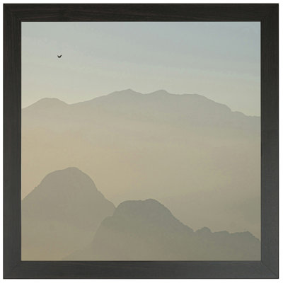 20x20 Picture Frame Brown Affordable Medium Style 76808-778 , 1.25 Inch MDF Moulding , Includes Acrylic and Backing , Wall Display Frame for Art, Posters, or Photos 