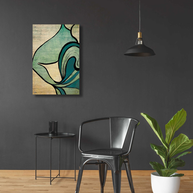 "Mouvement mystérieux" par Yass Naffas Designs, H 36 po x l 24 po x P 0,2 po