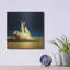 «Yoga Chick Side Leg Lift» par Lucia Heffernan - peinture sur métal sans cadre-1017792338