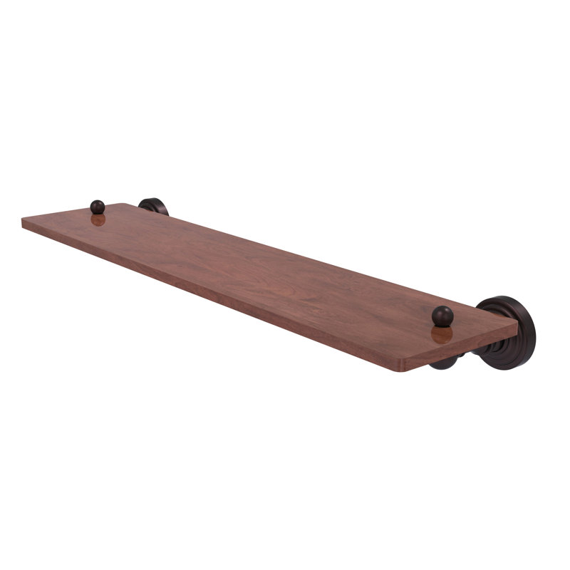 Beresford Bracket Shelf, Antique Bronze, 2.5" H x 22" W x 5" D