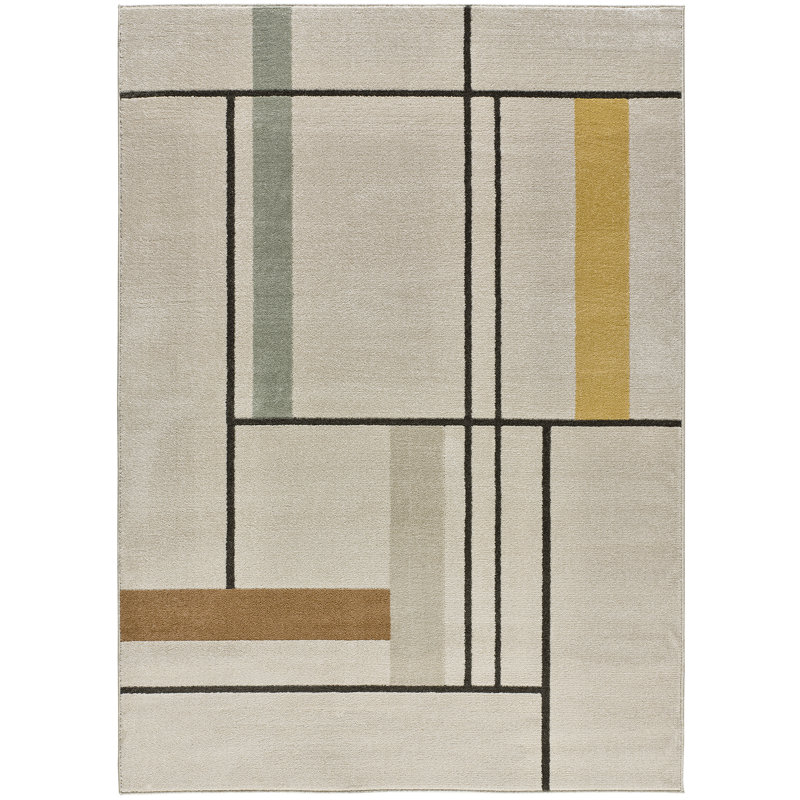 Pottsgrove Geometric Area Rug, Rectangle 160 x 230cm