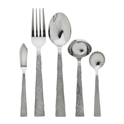 Slate 5 - Piece Stainless Steel Hostess Set