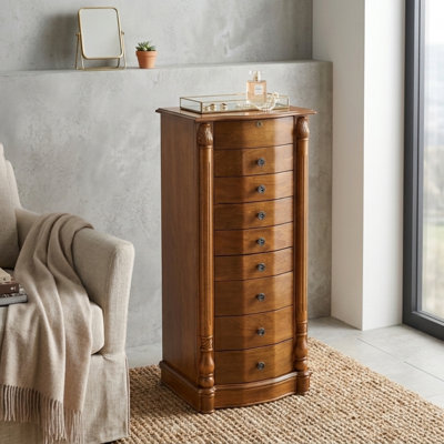 Zakhar 17.25'' Wide Freestanding Jewelry Armoire