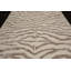 Tapis beige en laine / soie touffeté à la main à imprimé animal Prabhas-523764416