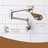 Cedar CASAINC Contemporary Wall Mount Swing Arm Folding Pot Filler Kitchen Faucet-94950561