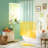 TOWN & COUNTRY PLAY Citrus Slice Lemon Half Circle Shaped Bath Mat-97921784