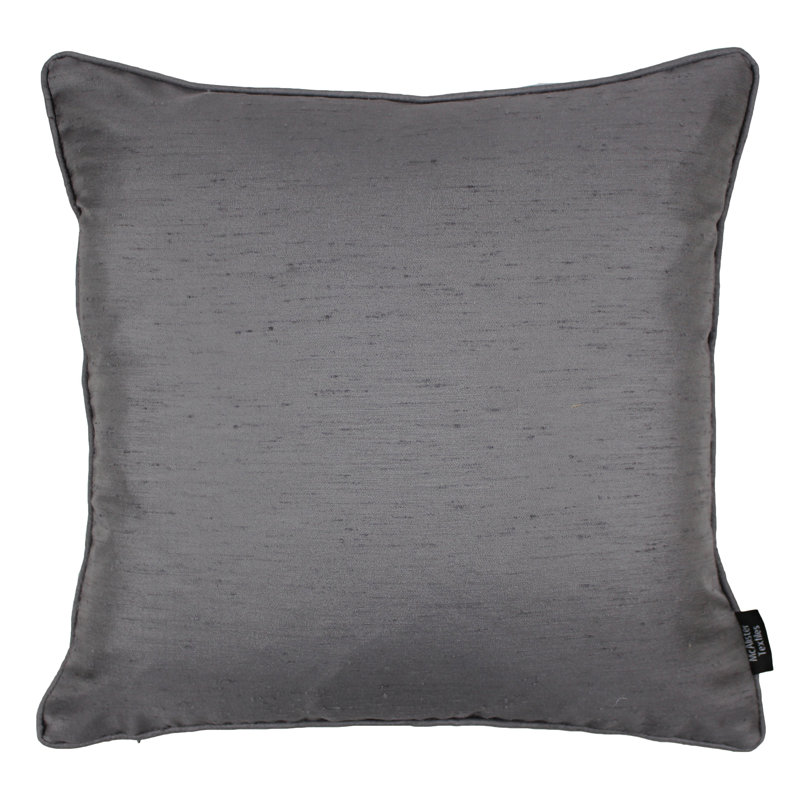 Bloxom Square Cushion, Silver, 60 x 60cm