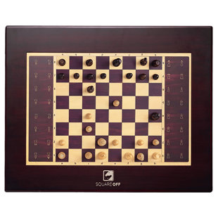 Square Off 23.75'' L Wood Game Table