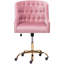 Amari Velvet Office Chair-551661347