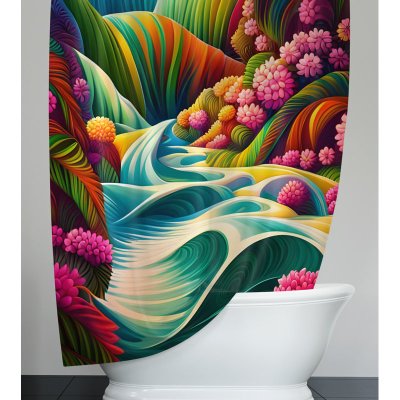 Rideau de douche_SH00749, H 72 po x l 70 po