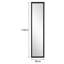 Kenetha Wood Flat Wall Mirror