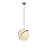 Aurelia 1-Light Geometric Globe Pendant