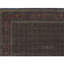 Tapis bleu marine et rouille de haute qualité noué à la main