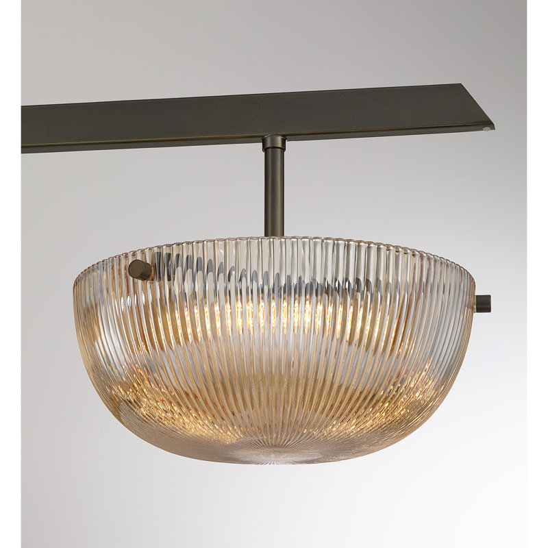 Hubbard Chandelier, Mediterranean Bronze, 3