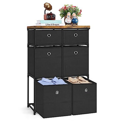 Drawer Storage Organizer, Narrow Cabinet with Drawers, Space Saving Vertical Tower for Closet, Bathroom, Office, Bedroom