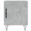 Couey 40cm W Iron Bedside Table-1457605836