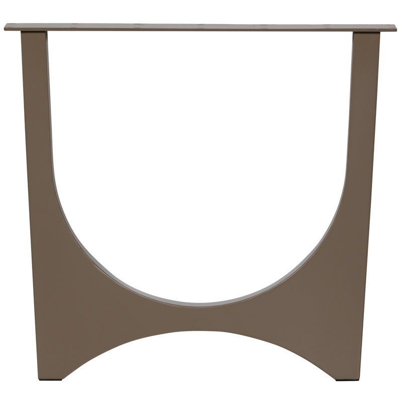 Zaandam Table Leg, Dark Sand