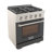 KUCHT Professional 30 in. 4.2 cu. ft. Natural Gas Range and Convection Oven in Cement Gray with True Simmer Burners-97805567-97805564
