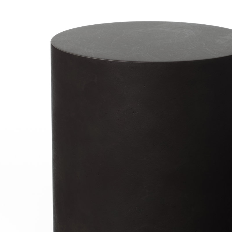Table de bout Kareen, Brun lave, H 19,75 po x l 19,75 po x P 19,75 po