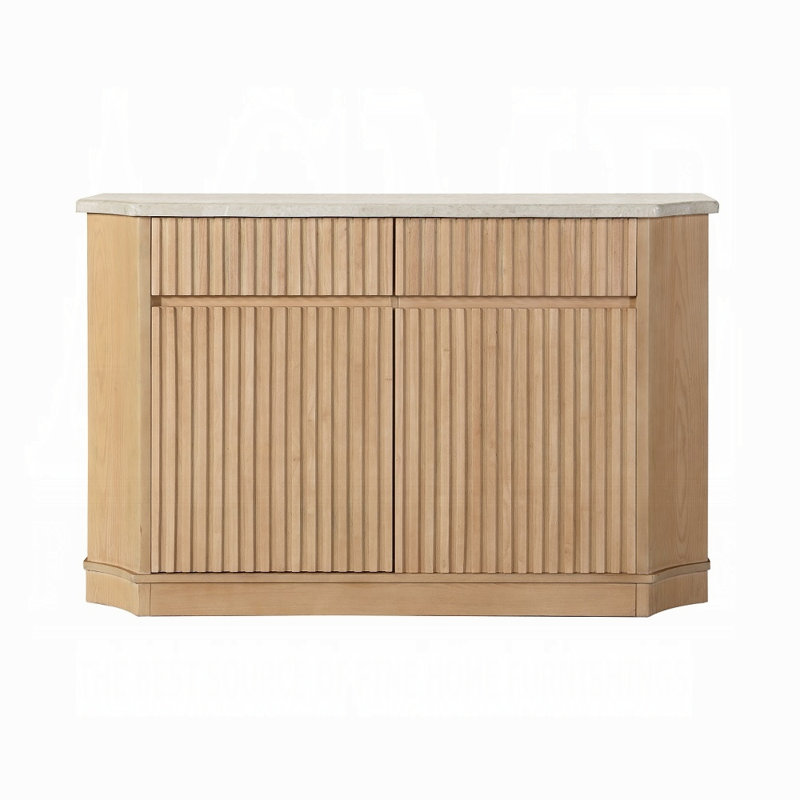 Buffet contemporain Qwin avec tiroirs et rangement pour armoire