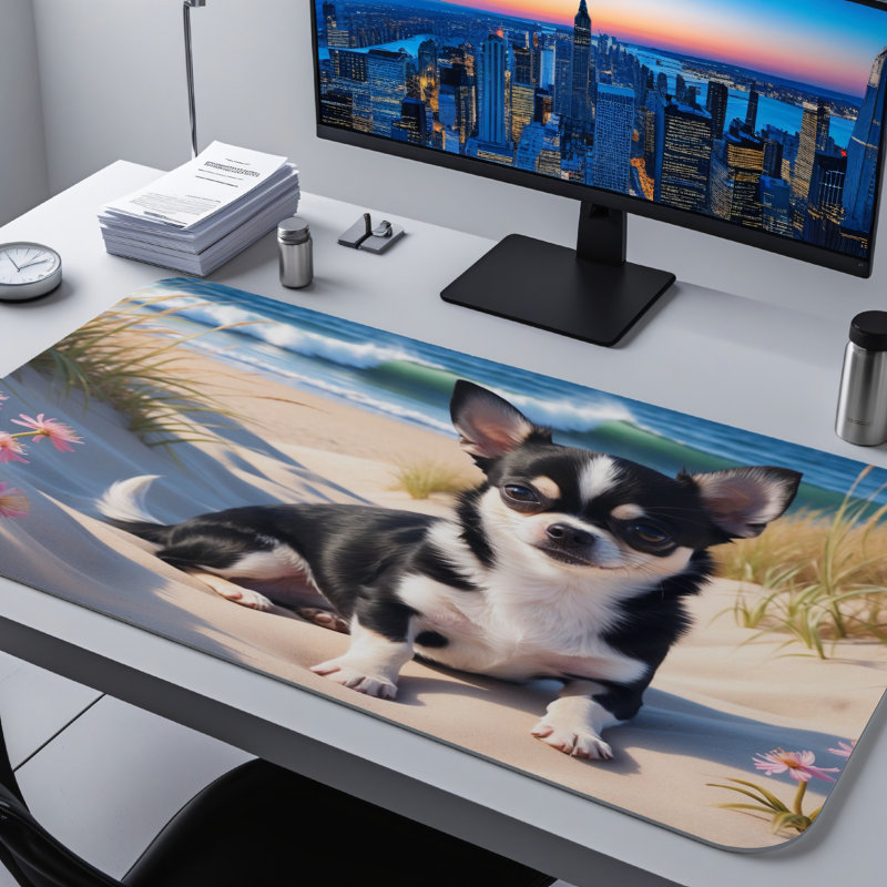 Polyester Desk Pad, 23.6x13.8