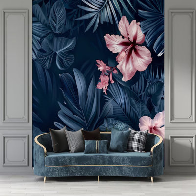 Hibiscus tropical de minuit