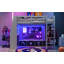 Lit mezzanine en bois avec bureau Wood-1327532942