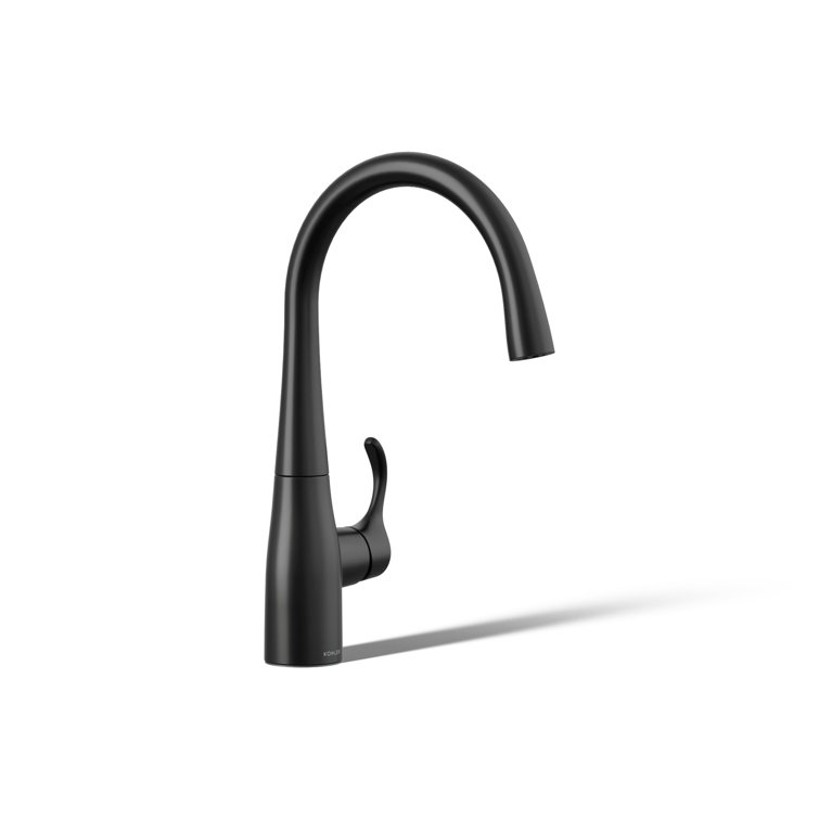 Simplice Single-Handle Bar Sink Faucet, Secondary Faucet with High-Arch Swing Spout