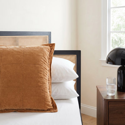 Cotton Canvas Stonewashed Shams