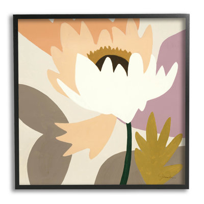 Contemporary Floral Shapes par Liz Jardine - Impression sur toile