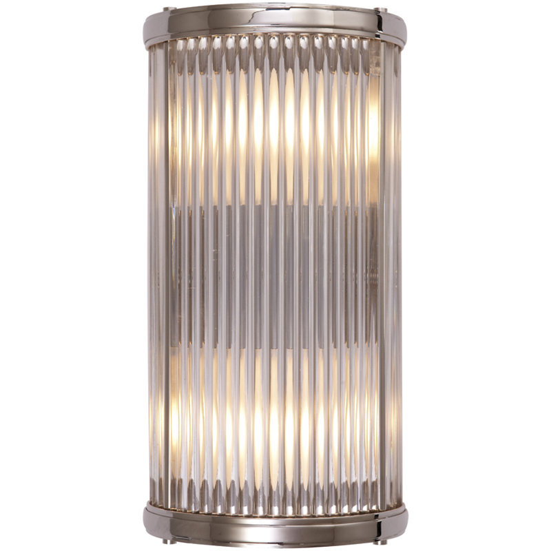 Ralph Lauren Allen Small Linear Sconce, Polished Nickel