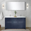 Ensemble de meuble-lavabo double 60 po avec miroir Lafarre-97832509-113107985