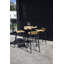 Anoki 4 - Person Acacia Wood Patio Dining Set with Round Table
