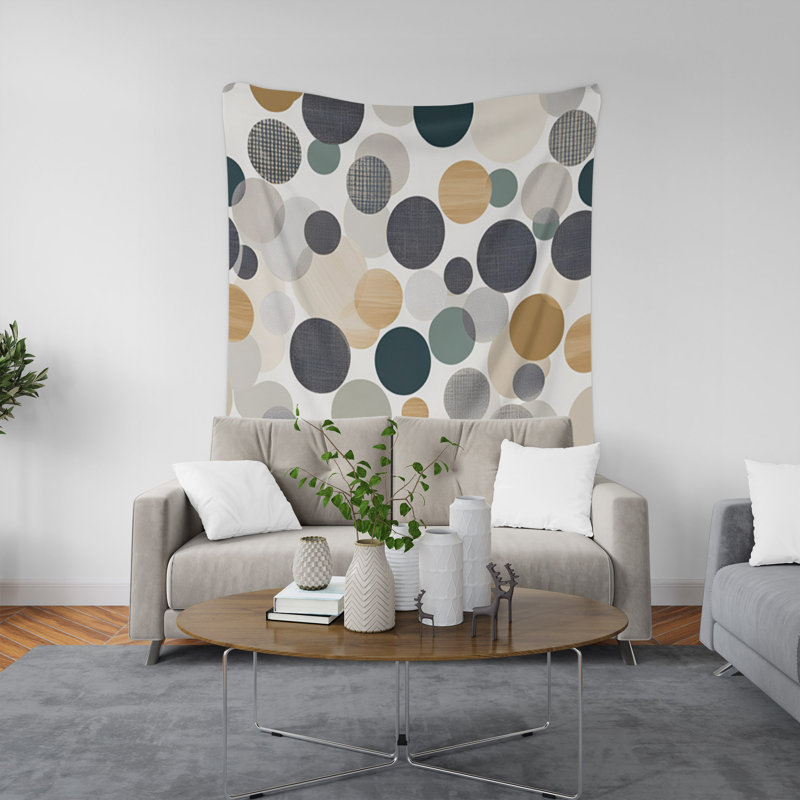 Tapisserie murale, H 88 po x l 104 po x P 1,2 po