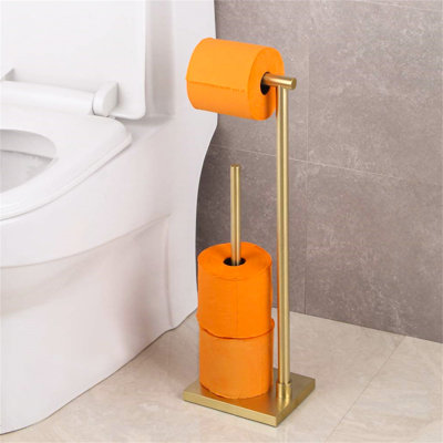 Vanpelt Free Standing Toilet Paper Holder