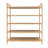 5-Tier 15 Pair Solid Bamboo Shoe Rack