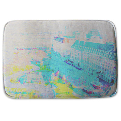 Lashbrook Memory Foam Non-Slip Bath Mat